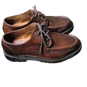 Vintage Y2K Cole Haan Men's Derby Brown Dress Leather Size 9 Shoes